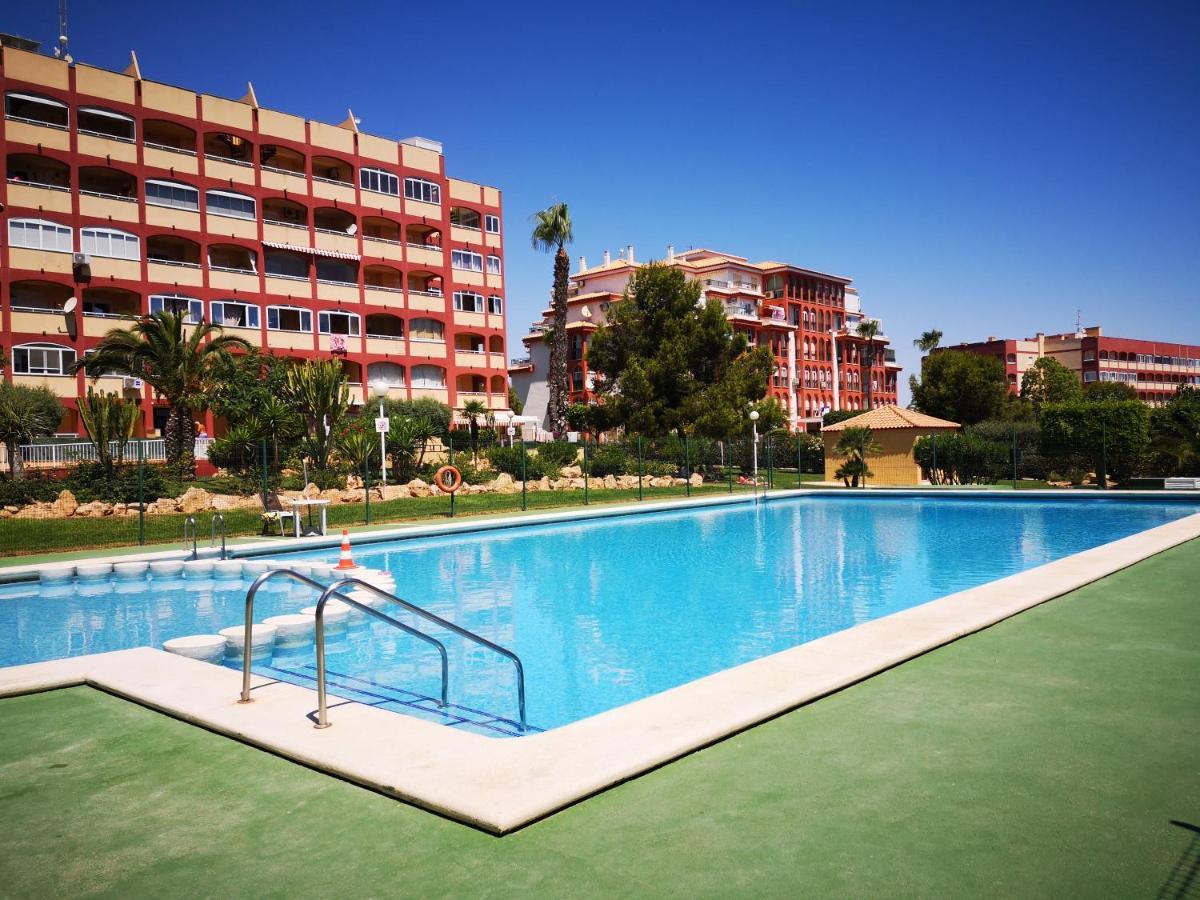 Studio With Terrace And Pool Torrevieja Exterior foto